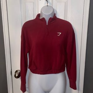 Gymshark Pippa pullover size small red
